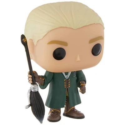 Image de Funko Harry Potter Draco Malfoy Quidditch Figurine, Uni, FunkoBOBUGT707, Multicolore, Standard