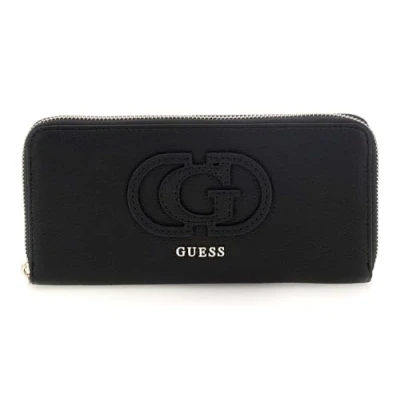 Image de Guess Calebra SLG Large Around Portefeuille, Femme, Taille: One Size, Black
