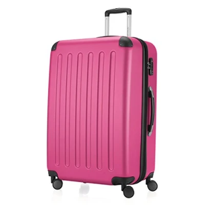 Image de HAUPTSTADTKOFFER Spree Valise plus Grande de soute, Trolley Rigide ABS, TSA, extensible, extra léger, 4 roues, 75 cm, 119 L, Magenta