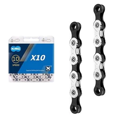 Image de KMC X10 Chaîne de vélo 1/2 x 11/128 10 Vitesses 116 Maillons pour All System