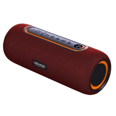 Image de Ledwood Enceinte Nomade XTREM140 LD XT140BT RED, 100W / 10W RMS, Bluetooth 5.0, TWS Etanche IPX5, Autonomie 6H