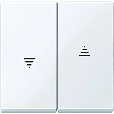 Image de Merten Cache Interrupteur va et vient System M blanc 432425 1 pc(s)