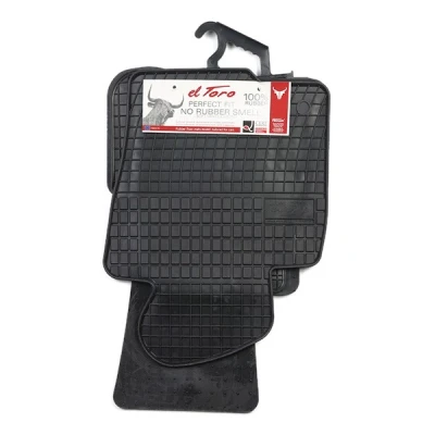 Image de FROGUM 0392 Ensemble de tapis sol Caoutchouc avant et arrière 4 noir Sur mesure VOLKSWAGEN: Passat B6 Berline, Variant, B7 Variant