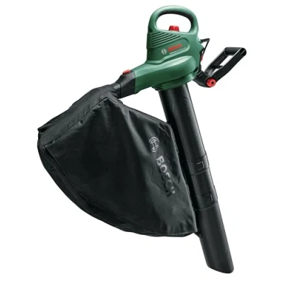 Image de Bosch Aspirateur/Souffleur/Broyeur de feuilles UniversalGardenTidy 2300 (2 300 W, sac collecte 45 L, vitesse variable, pour souffler, aspirer et broyer les feuilles)