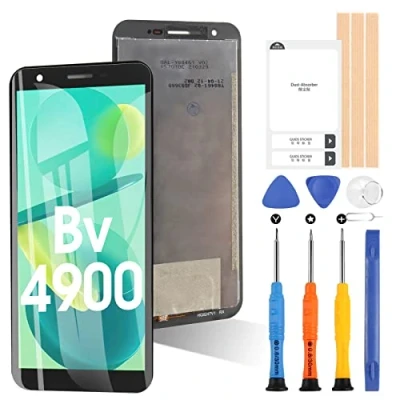 Image de ARSSLY Écran pour Blackview BV4900 BV4900S LCD Display Digitizer Assembly BV5100 Pro Verre de Rechange avec Outils (Noir)