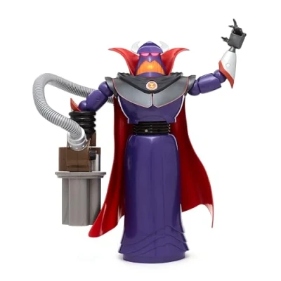Image de Disney Store Official Figurine Interactive Zurg, Toy Story des Studios Pixar, 38 cm/15&quot;, de méchant Empereur, Plus 15 répliques en Anglais, à partir 3 Ans