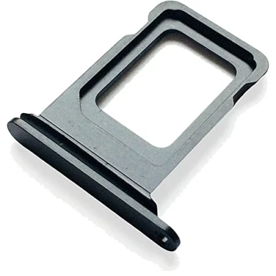 Image de Tiroir Carte SIM (Nano SIM) pour Apple iPhone 12 (A2403), Piece de Remplacement Original, Noir