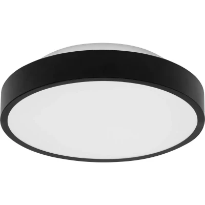 Image de Ledvance 4058075572874 Decorative Ceiling Backlight with WiFi Technology, Metall, 28 W, Noir, 35cm
