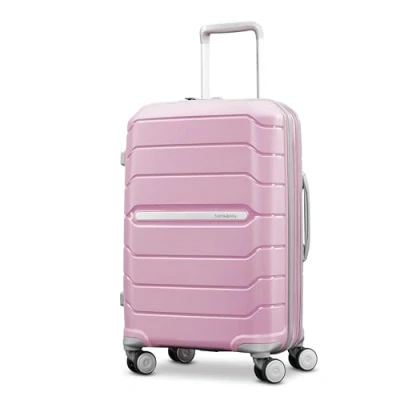 Image de Samsonite Freesform Rigide Extensible avec roulettes Doubles pour Adulte Unisexe, Rose, Carry on 21 inch, Freeform Hardside rotatives