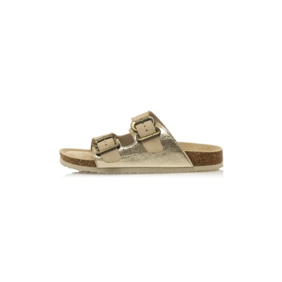Image de mtng LAZY Mules, Femme, Taille: 39, Suede arena / kracko champagne Cuir matière synthétique