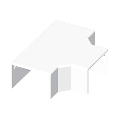 Image de Jonction en T pour goulotte PVC blanc 60 x 40 mm KOPOS Dérivation dimensions mm, auto extingui