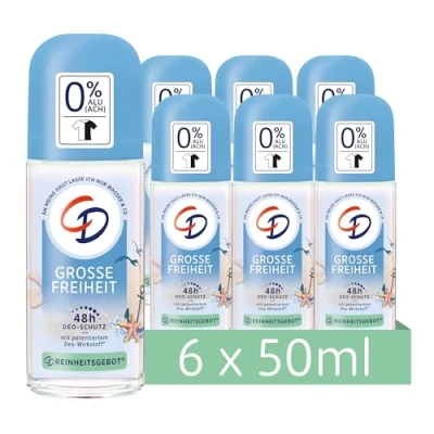 Image de CD Deo Roll on Lot de 6 déodorants 50 ml