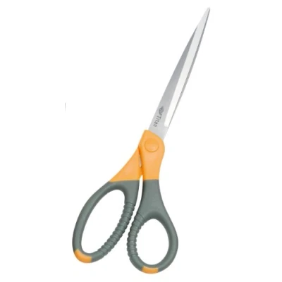 Image de Wedo Titan Plus Ciseaux en acier inoxydable 25 cm Gris/Jaune