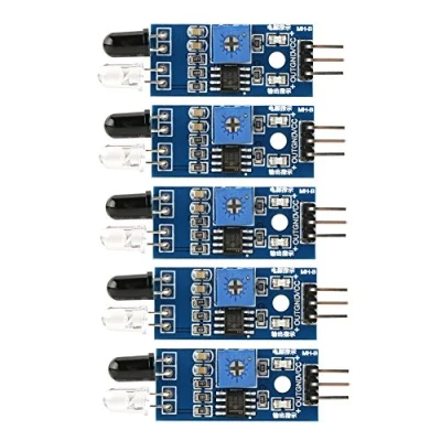 Image de 5 PCS 3.3 5V Module de Capteur Infrarouge d&#039;évitement d&#039;obstacle pour Robot Voiture Intelligent, Autres Capteurs