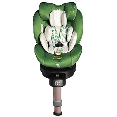 Image de IZZA Siège auto pivotant 360 0 22 kg jambe de force Isofix I Size 40 105 cm Vert sans canopy