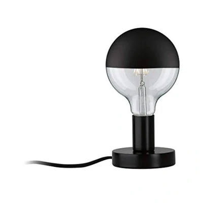 Image de Paulmann Haldor lampe à poser en noir