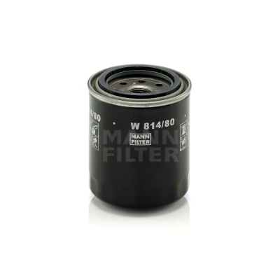 Image de MANN FILTER W 814/80 Filtre à huile M 20 X 1.5 avec un clapet de non retour vissé ROVER: 200 Cabriolet, 3/5 portes, 600, KIA: CARENS 3