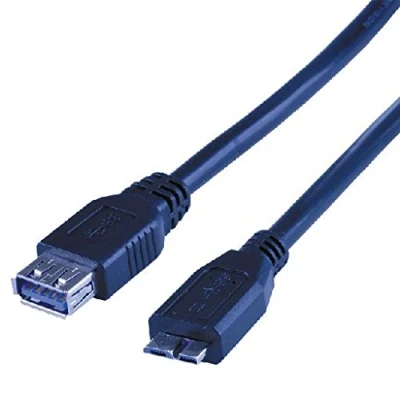 Image de MCL USB 3.0 OTG A/Micro B câble 3.2 Gen 1 (3.1 1) m A Micro Noir Neuf