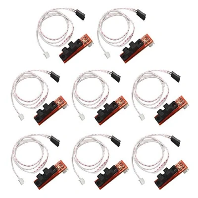 Image de GTIWUNG Lot de 8 Optical Endstop Interrupteur optique fin course, commutateur photoélectrique RAMPS 1.4 Smart 3D Printer Accessoires