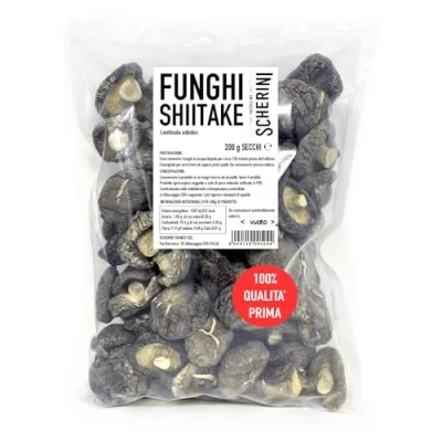 Image de Scherini champignon Shiitake séchés (1er choix) 200g
