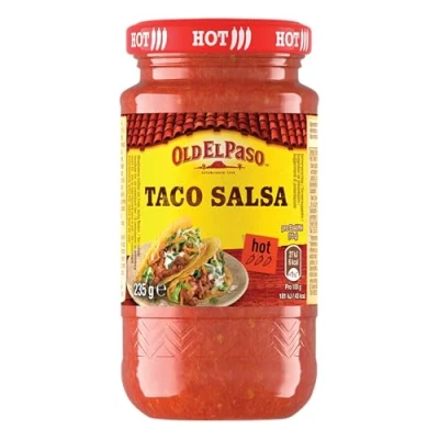 Image de Old El Paso Tortilla Taco Salsa forte de tomates et fruitée 1 x 235 g