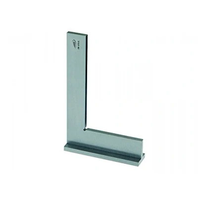Image de Helios Preisser 372108 Équerre DIN 875/II B, Argent, 400 x 200 mm