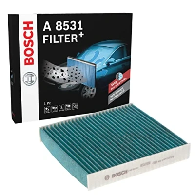 Image de BOSCH 0 986 628 531 Filtre d&#039;habitacle à charbon actif 194,5 187 30 FILTRE+ FIAT: 500 C Cabriolet, 3 portes, Panda III 3/5 portes