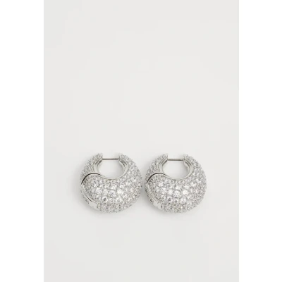 Image de Swarovski Sublima Boucles d&#039;oreilles silvercoloured/white, Femme, Taille: One Size, Silver/coloured/white