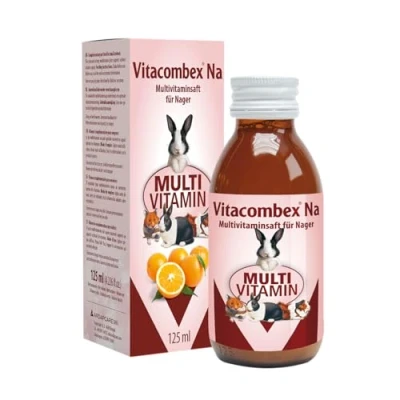 Image de Quiko Vitacombex NA 125ml Jus Multivitaminé pour Rongeurs un Apport Optimal en Vitamines