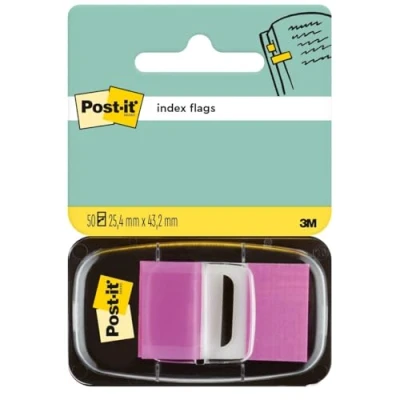 Image de Post it Distributeur de 50 marque pages avec Onglets séparateurs Violet