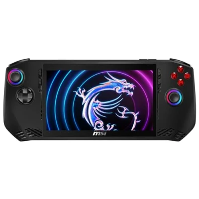 Image de MSI Claw A1M 036 Gaming Handheld, 7 Zoll FHD 120Hz IPS Display, Intel Core Ultra 5 Prozessor 135H, 16 GB RAM, 512GB SSD, Arc Grafik, Windows 11 Home, Schwarz