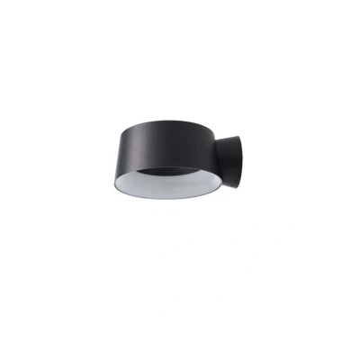 Image de LOOM DESIGN applique murale LED Cookie noir aluminium Ø 15 cm