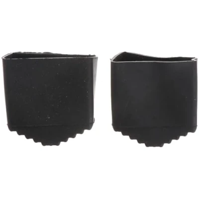 Image de Housoutil Caoutchouc Pied Escabeau, Lot De 2 Echelle Antidérapant, Pieds Noir, échelle à Chevrons Patin Echelle, Couvre Adapté Aux échelles Pliantes