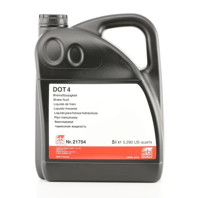 Image de FEBI BILSTEIN DOT 4 21754 Liquide De Frein 5 PEUGEOT: 407 Coupe, 307 3/5 portes, 308 SW 2, BMW: 3 Berline, Cabriolet, X5, CITROËN: C15 Van
