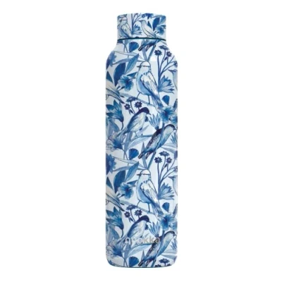 Image de Quokka Solid Porcelain Sparrow 630 ML Bouteille d&#039;eau en Acier Inoxydable avec Isolation par Double Paroi Gourde Reutilisable sans BPA maintient Le Liquide Froid jusqu&#039;à 24h, Chaud 12h