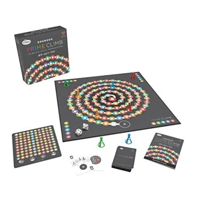Image de Ravensburger Prime Climb Jeux de société Thinkfun calculs Mathématiques 2 à 4 Joueurs partir 10 Ans Mixte 76429 (Multilingue Français Inclus)
