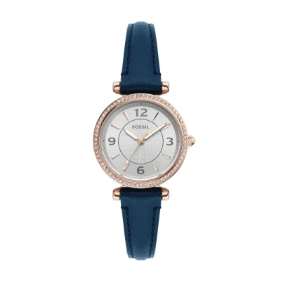 Image de Fossil Analog Quarz Montre, Femme, Taille: One Size, Blau