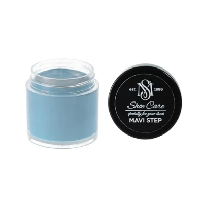 Image de Crème Réparation &amp; Recoloration MAVI STEP Cuir Combleur Fissures Canapés, Chaussures Restaure Couleur Répare Éraflures 352 Bleu Ciel