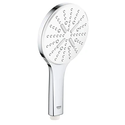 Image de GROHE Rainshower 130 SmartActive 26544LS0 Pommeau de Douche 3 Types Jet Blanc Lune, 1 pièce