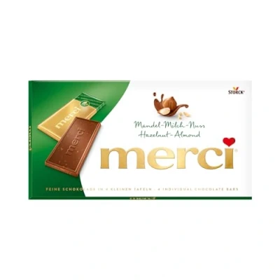 Image de merci Tafelschokolade Barre Chocolat amande noix de lait 100g