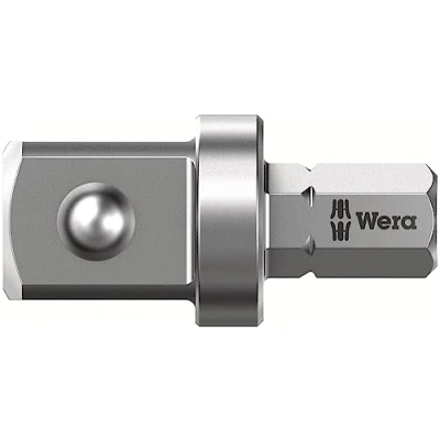 Image de Wera 05136002001 870/2 Adaptateur, 1/2 pouce x 35 mm, Argent