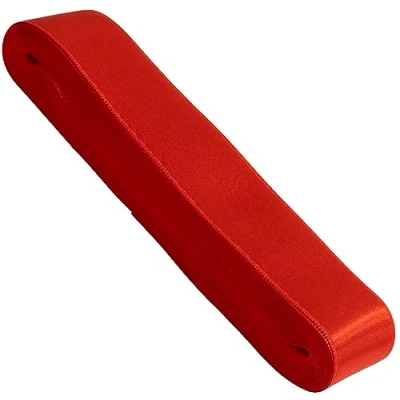 Image de AERZETIX C68191 Ruban en satin 10 mètres x 30 mm couleur rouge polyester