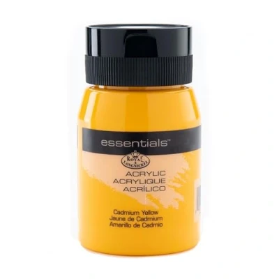 Image de Royal &amp; Langnickel Essentials Peinture Acrylique Jaune de cadmium 500 ml