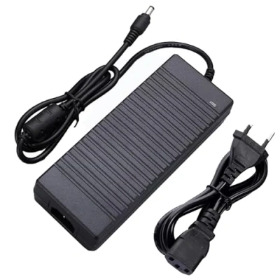 Image de OBEST Bloc d&#039;alimentation 12V 10 A, Adaptateur Secteur 120 W,Connecteur DC 5.5MM,Transformateur pour Keyboard,CCTV Caméra,Routers,Hubs,Bandes