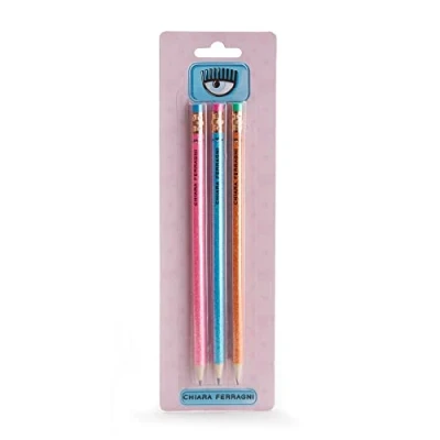 Image de Pigna Lot de 3 crayons assortis Chiara Ferragni x 234324 multicolore