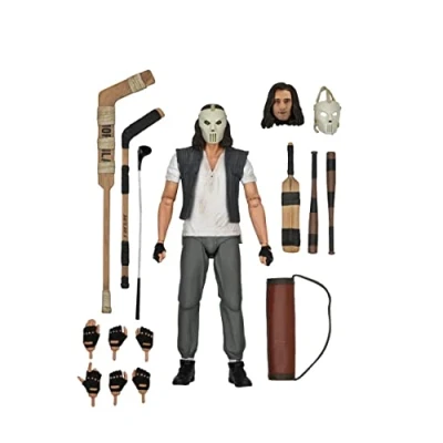 Image de NECA Figura Action Ultimate Casey Jones Tortugas Ninja 1990 18cm, Multicolore, One Size