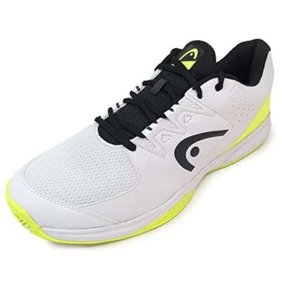 Image de HEAD Mixte Grid Chaussure de Squash, Jaune Blanc, 48 EU