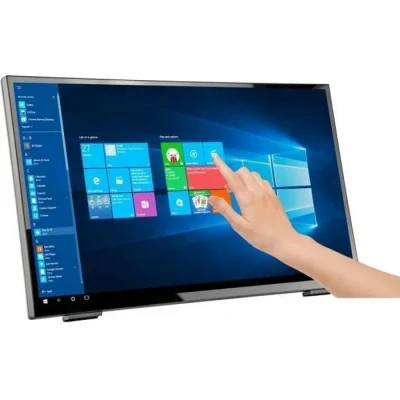 Image de Hannspree HT248PPB écran plat de PC 60,5 cm (23.8 ) 1920 x 1080 pixels Full HD LED Écran tactile Dessus table Noir Neuf