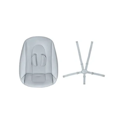 Image de Maxi Cosi Kit nouveau né Nesta, accessoires pour chaise haute bois évolutive réducteur et harnais 5 points, de la naissance à 6 mois environ, jusqu&#039;à 9 kg, Beyond Sky Grey