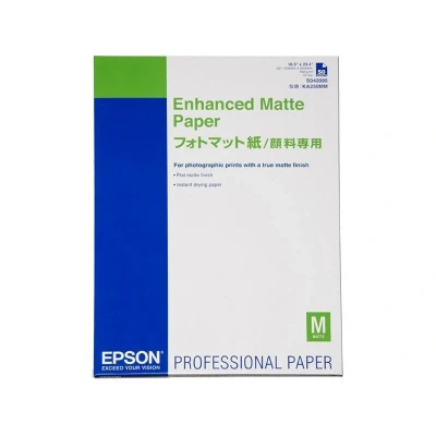 Image de Epson S042095 Enhanced Matte Paper 192 gram A2 (50 vel) Papier photo